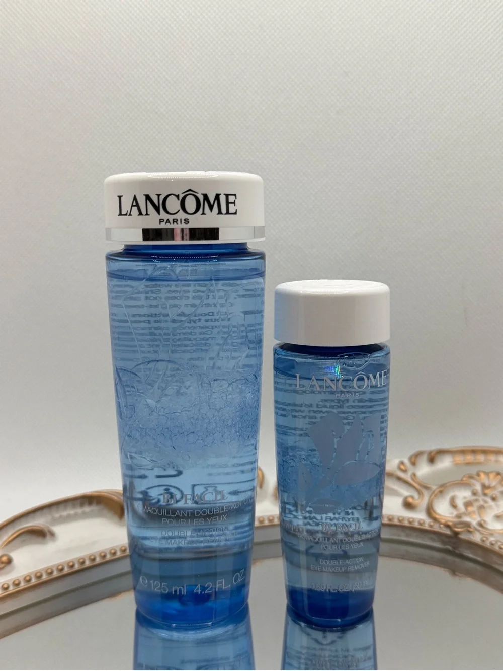 Lancôme Blue Dual-Phase Eye Makeup Remover Duo